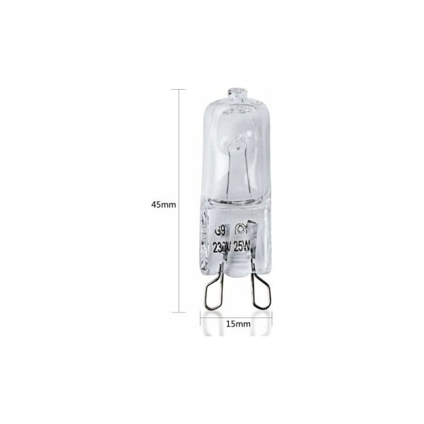 WZSWP Halogenlampa G9 25W-4 st CRUEL