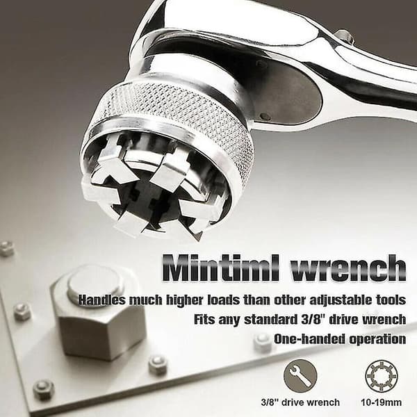 Adaptiv skiftnyckel All-fitting Multi Drill Attachment Magiskt verktyg