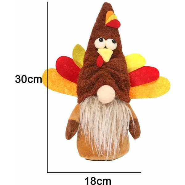 Jultomte docka plysch jultomte