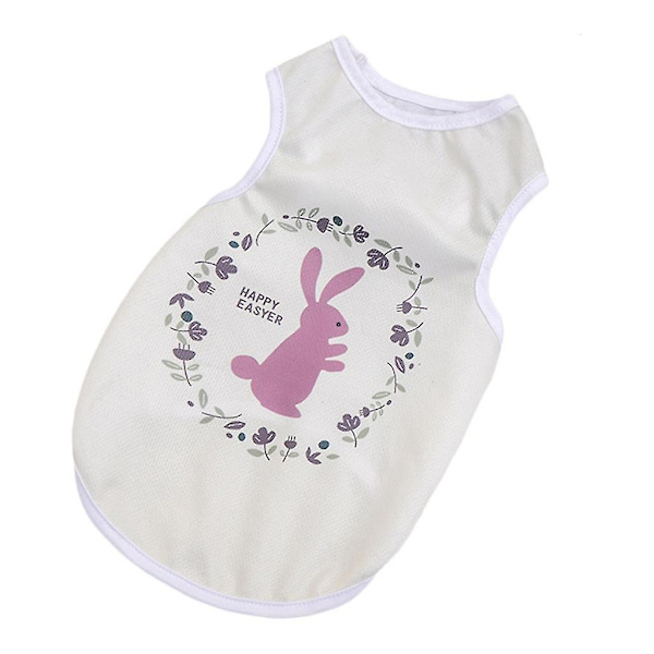 Hundepåskeklær Happy Easter Dog Shirt Easter Dog Vest Dog Tshirt Valpeskjorte