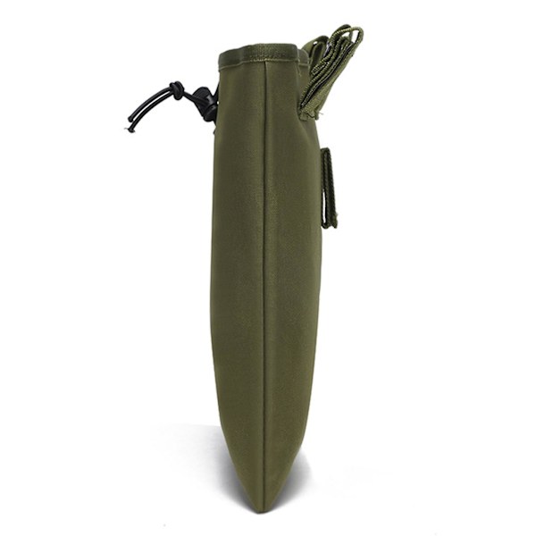 Stor OD Green Molle Dump Magasinficka - Dragsnöre Utility Bag för Vandring och Resor