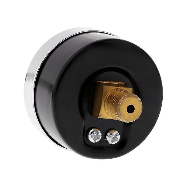 Luft-vatten-gas-tryckmätare Vakuumtryckmätare 0-60 Psi Bakre montering 1/8\" Npt