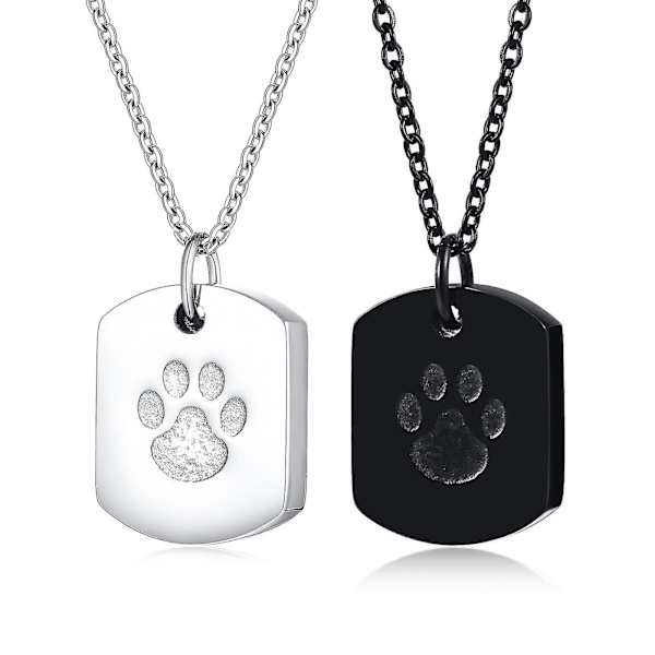 2-pack husdjur hund katt urna hänge minnesaska keepsake halsband hållbart