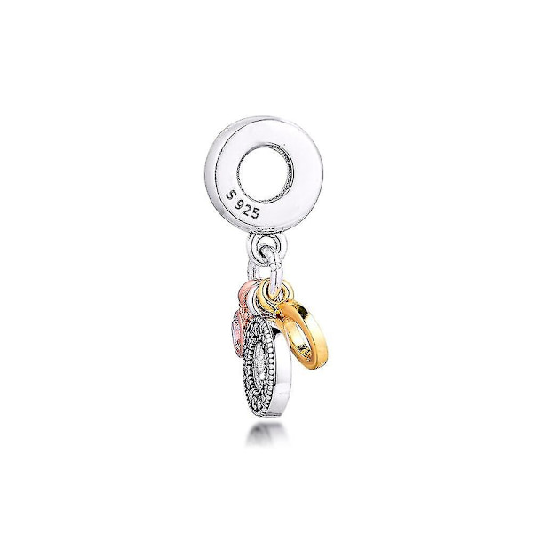 Armband Triple Dangle Ch 925 Sterling Silver Smycken |ch