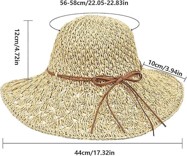 Solhatt Fällbar sommar solskydd strandhatt