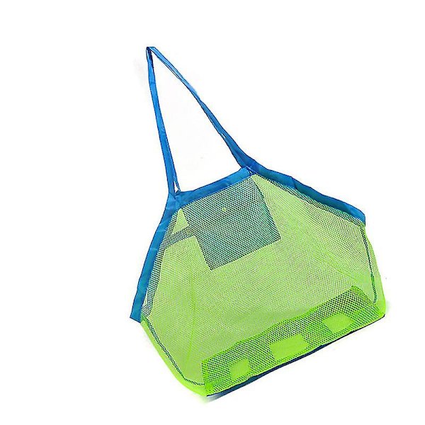 2 stk. Strand Mesh Tote Taske Til Strand Familie Børn Legetøj Tote Organizer Legetøj
