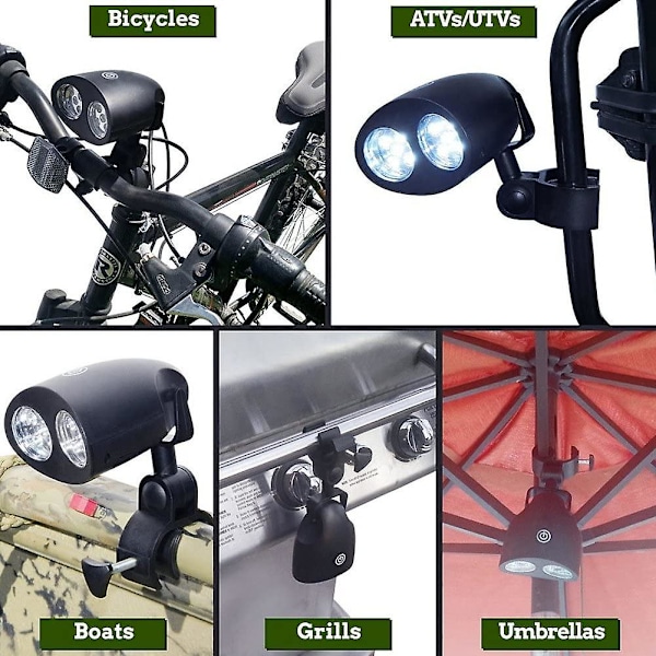 Grillgrillys med berøringskontroll, 10 supersterke LED-lys, varmebestandig, justerbar og enkel