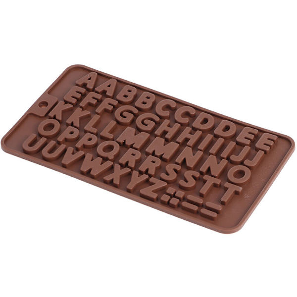 3 st 26 engelska bokstäver form silikon chokladkaka form DIY bakverktyg tillbehör