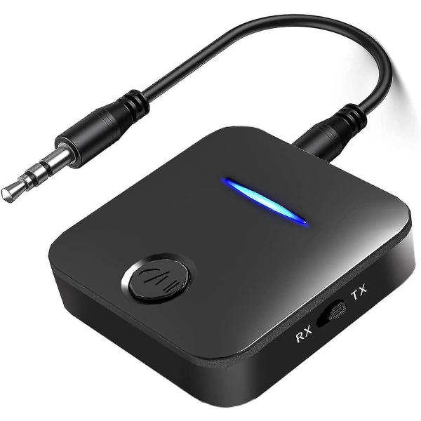 Bluetooth Adapter 2 In 1 Bluetooth Audio Receiver Sändare För Bil Tv Headset Pc