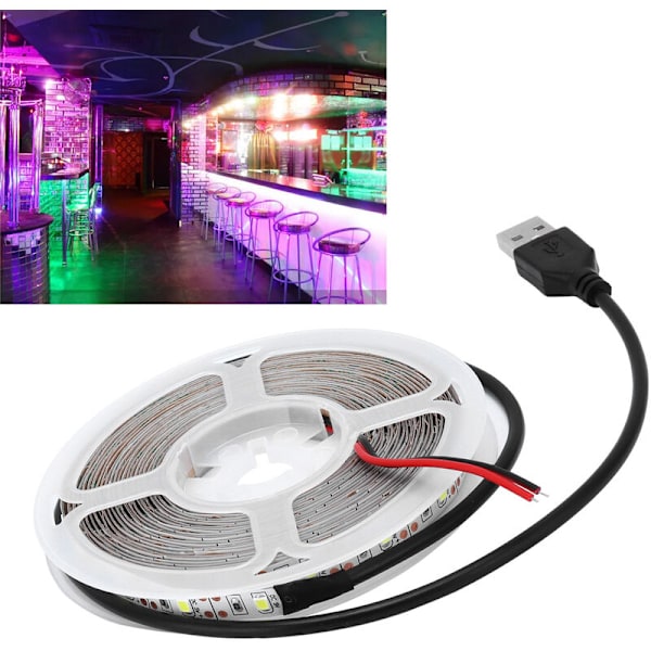 Flexibla RGB-ljusremsor USB-drivna lågspänning 5V LED-ljusremsa för sovrum bar KTV grönt ljus
