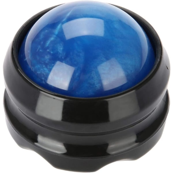 Hierontapallon jännitystä vapauttava pallo jääterapialihasrulla kehon lihasjännityksen kivun lievitykseen (sininen)