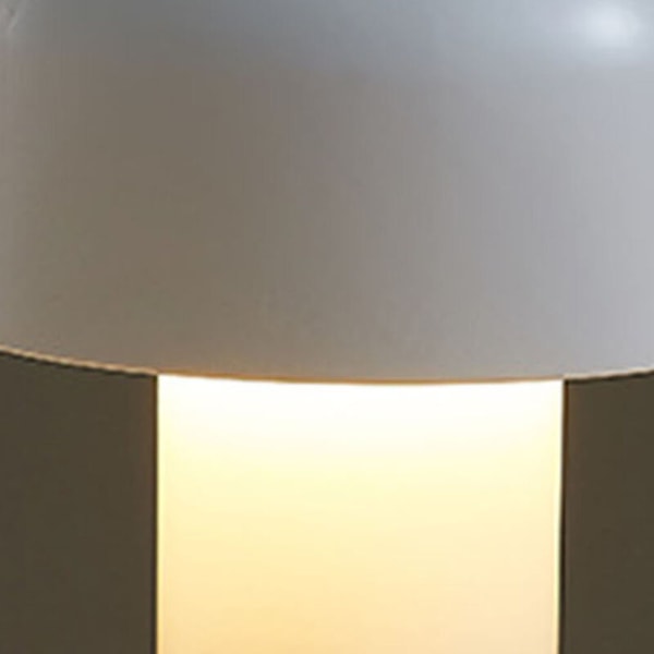 Svampbordslampa Trefärgad LED-ljuspärlor Smidig avbländande Svamplampa Nattljus för sängkanten i sovrummet Vit