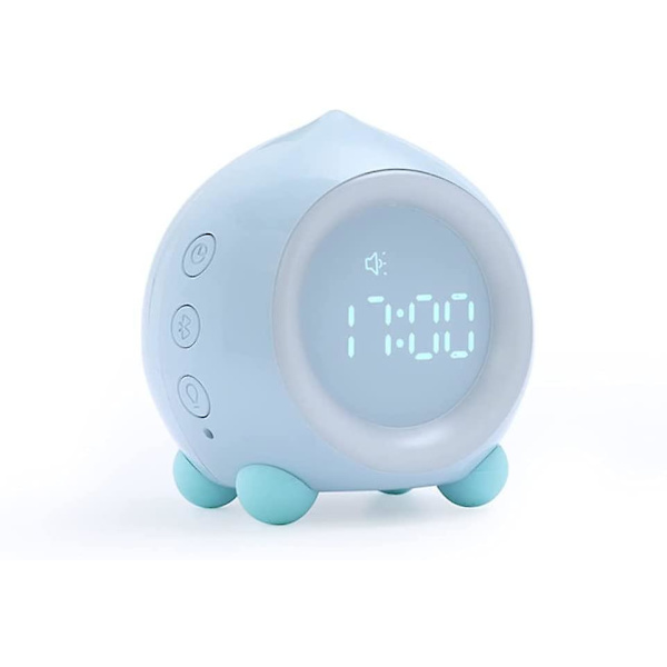 Med Bluetooth-högtalare, 2 grupper av oberoende larm (vit)