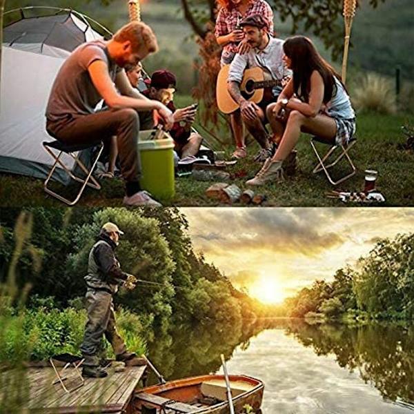 Campingpall hopfällbar aluminium pall fällbar stol fällbar pall fällbar pall fiskare ultralätt pall stol hopfällbar utomhus