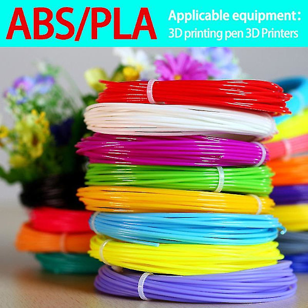 3D-pen filament 1,75 mm Pla, udskrivningsfilament, udskrivningstråd, med mønstre og kopiboard, børnegave