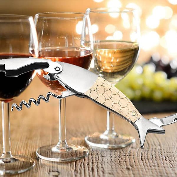 Multifunksjonell flaskeåpner Kreativ øl vin vinflaskeåpner