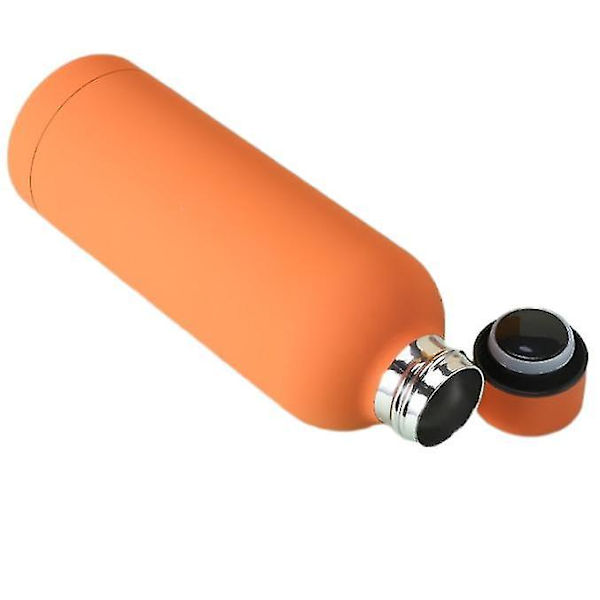 Rostfritt stål termosmugg högvärdig utomhus frostad mini sportvattenflaska (350 ml,)