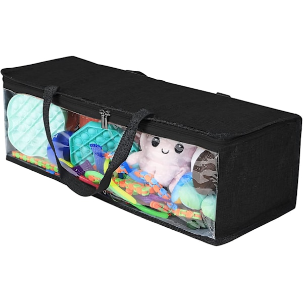 Kids Toys Storage Bag（Black）