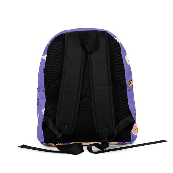 Merch Fabric One Shoulder Keychain Rygsæk Trykt Studerende Skole Ba