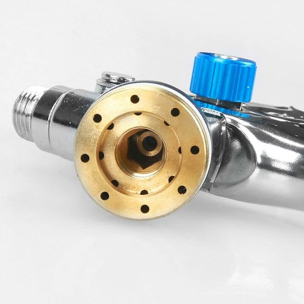 Färgspruta system Spray gun Spray gun med 3 munstycken 1,4 mm/1,7 mm/2,0 mm Blå