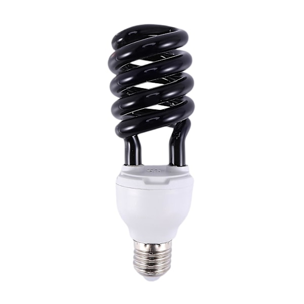 E27 40w UV Ultraviolet Fluorescerende Sortlys CFL Pære Lampe 220v Form: Spiral Watt Spænding (Sortlys)