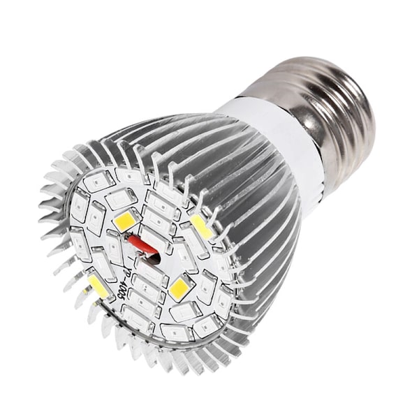 Fullspektrum E27 LED växtlampa, växtlampa för DIY hydroponiska växter