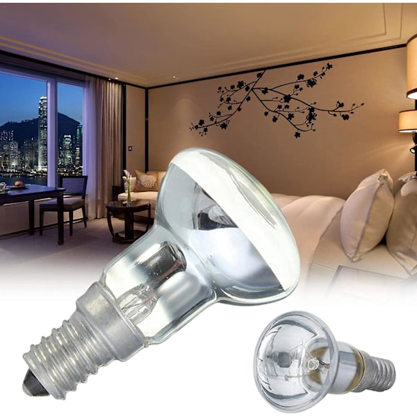 Lava lampe erstatnings pære - R39 E14 30w Lava lampe pære Reflektor Spot pære Lille skrue, Glødelampe til hjemmekøkken