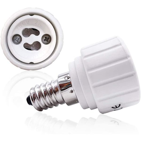 E14 till Gu10 Lamphållare Adapter
