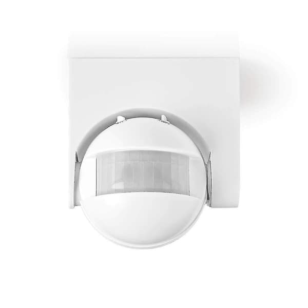 Infraröd rörelsesensor - Ljusströmbrytare - Väggmonterad - Ip44-område - 12m