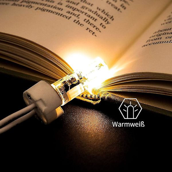 G4 LED-pærer 12v AC/DC Varmhvit 3000k 120lm,2w15-20w Halogen G4 Energisparende Jc Type Bi-pin Erstatningskapsel, Ikke-dimbar Lys10stk