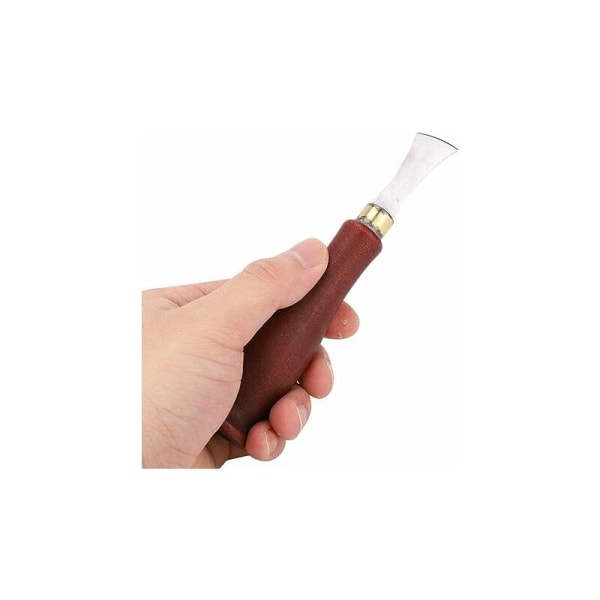 Läderkantvikningsmaskin, läderkantfållningsmaskin i rostfritt stål, kantträhandtag, fållningsmaskin, läderetiketteringsenhet (1,5 mm)