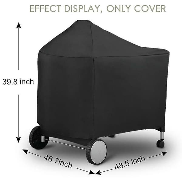 Weber 7152 Vattentätt Grillöverdrag, 124 x 65 x 101 cm, 1 Lite