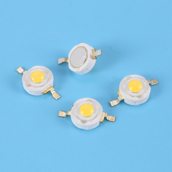 40 st hög effekt 2-stifts 3w varmvit LED-sändare 100-110lm