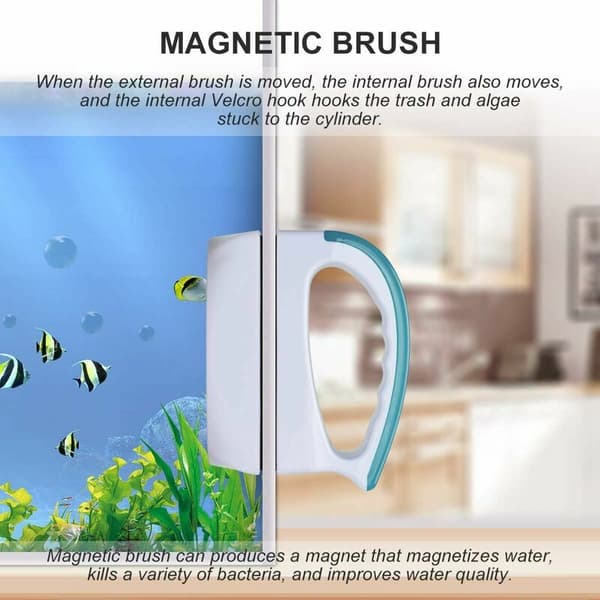 Magnetisk akvariumskrapa (S)