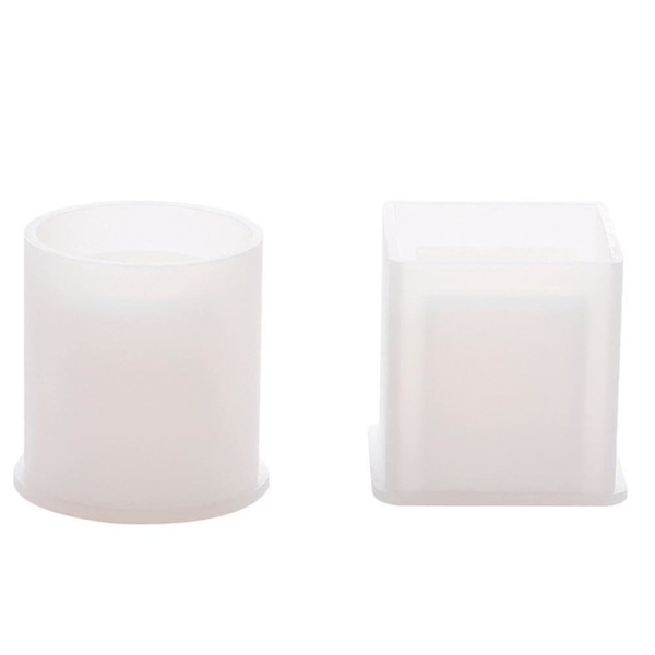1 Set/2 st Silikonform för Blomkruka