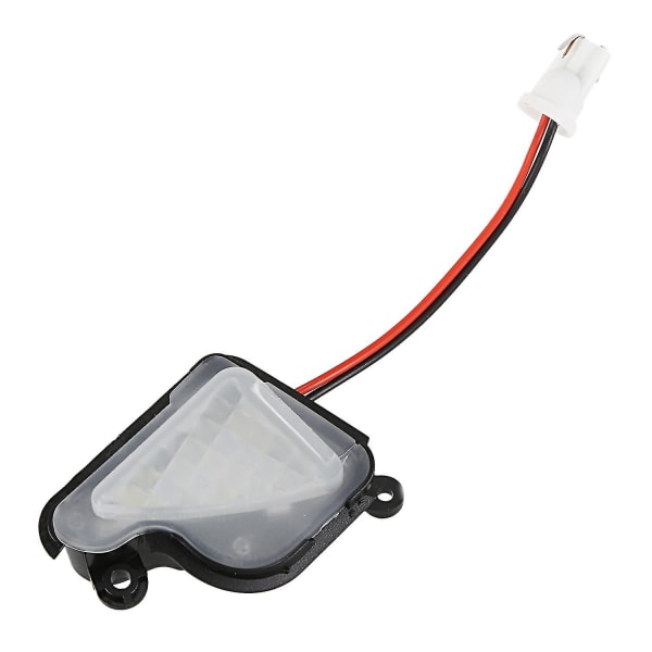 2x 6500k Vita Led Under Side Mirror Light Puddle Lamp För Skoda Octavia Mk3 5e 2012-2017 Superb 2（Svart）