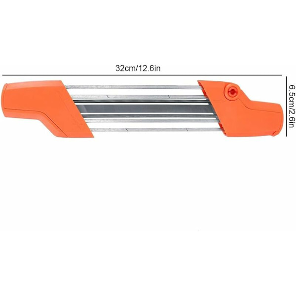 Kedjesågsslipare 2 i 1 3/8 tum 4,0 mm kedjesåg kedjesågsslipverktyg lämplig för Stihl 56057504303