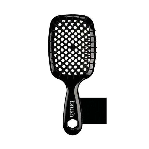 Mesh Hollow Massage Hair Comb Dry And Wet Portable Air Cushion Comb For Women-X Mar.29（Svart）