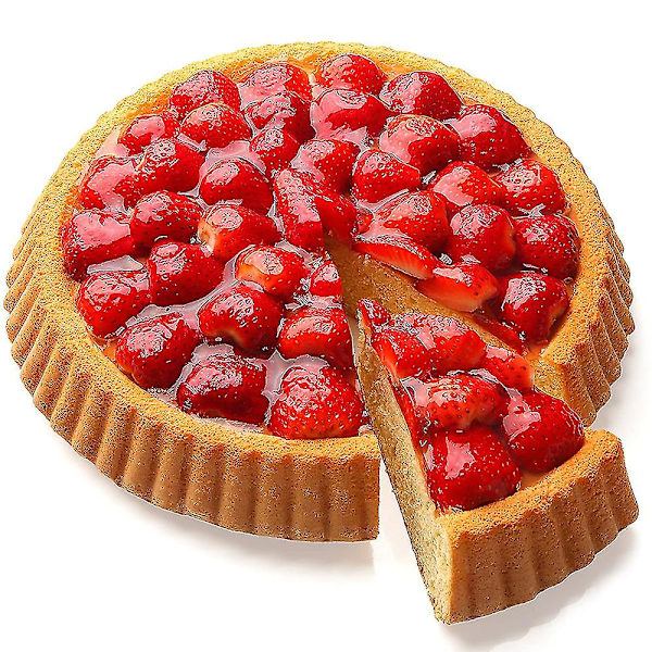 Pyöreä metallinen kukkamuotin kakkuvuoka Muffin S