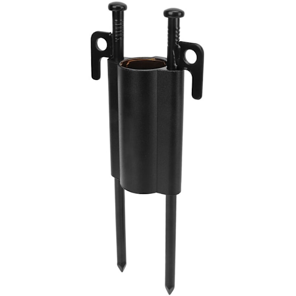 Camping Canopy Pole Holder i aluminiumlegering med justerbar mutter, utomhus tältstångshållare