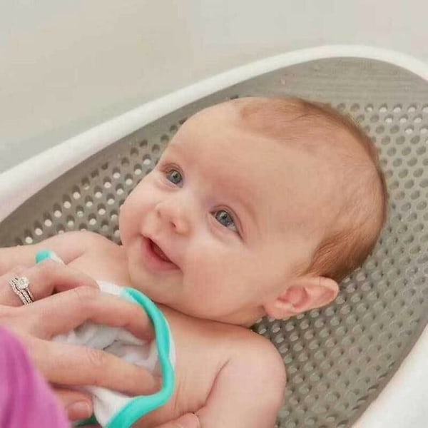 Baby Badstöd Silikon Nyfödd Pojke Flicka Badstol Booster