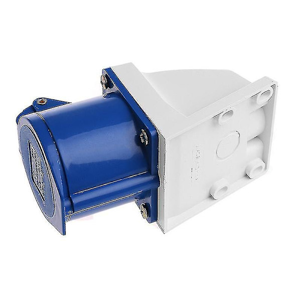 1 stk. 32 Amp 3-polet industrielt strømstik 220v-250 Volt Vandtæt Ip44 2p+e 32a