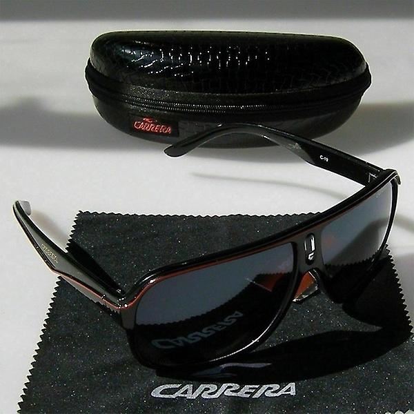 Retro Aviator Solbriller Universal Matte Ramme Riding Kjøring Sports Solbriller（7）