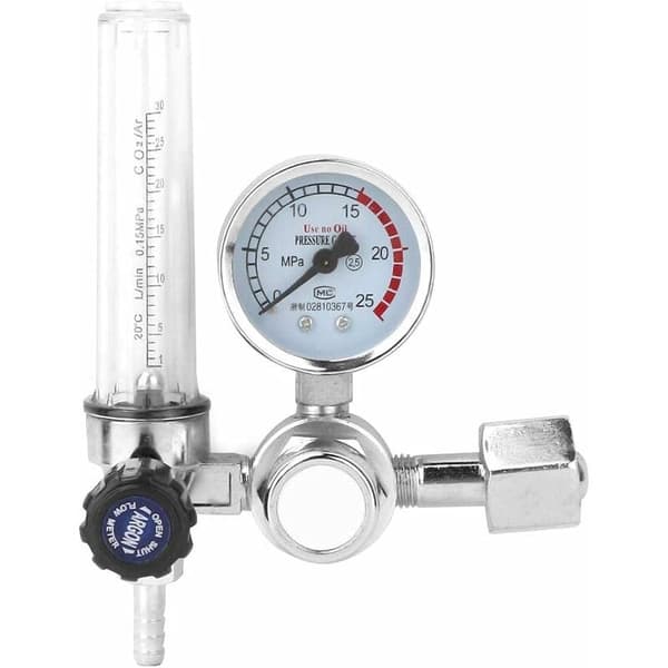 Argon CO2 flödesmätare regulator, svetsgas flödesmätare mätinstrument