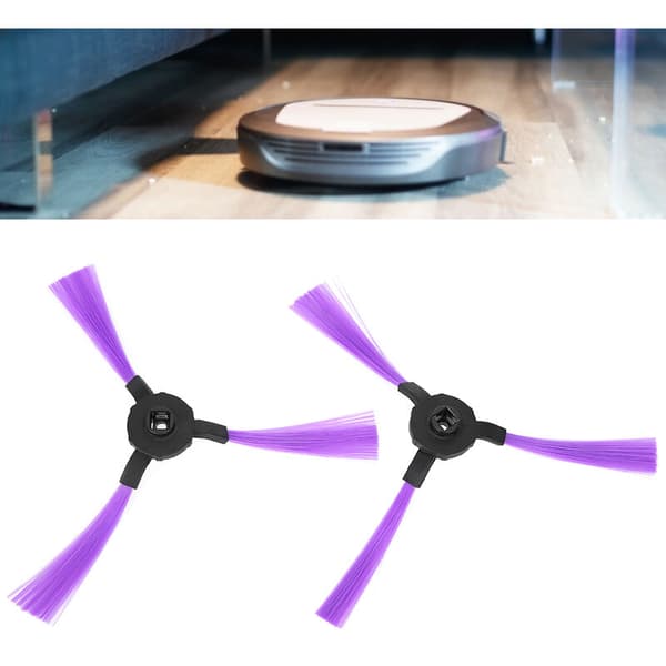 2 par sidoborstar robotdammsugartillbehör passar för SWRT320S robotdammsugare