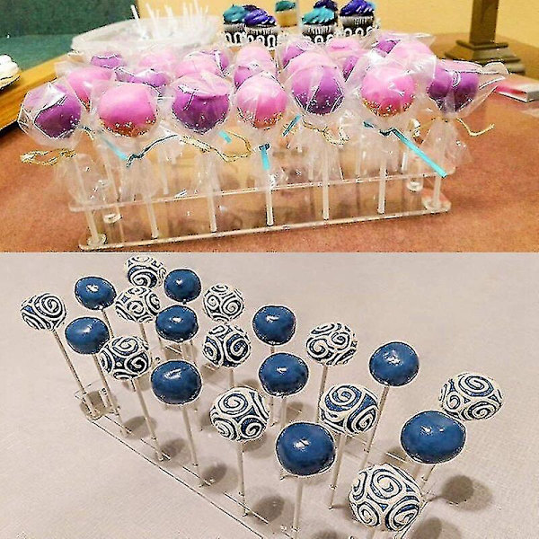 Serveringsställ för Snackkakor, Cupcakes, Lollipop, Kakställ med 21/35/56 Hål