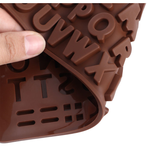 3 st 26 engelska bokstäver form silikon chokladkaka form DIY bakverktyg tillbehör