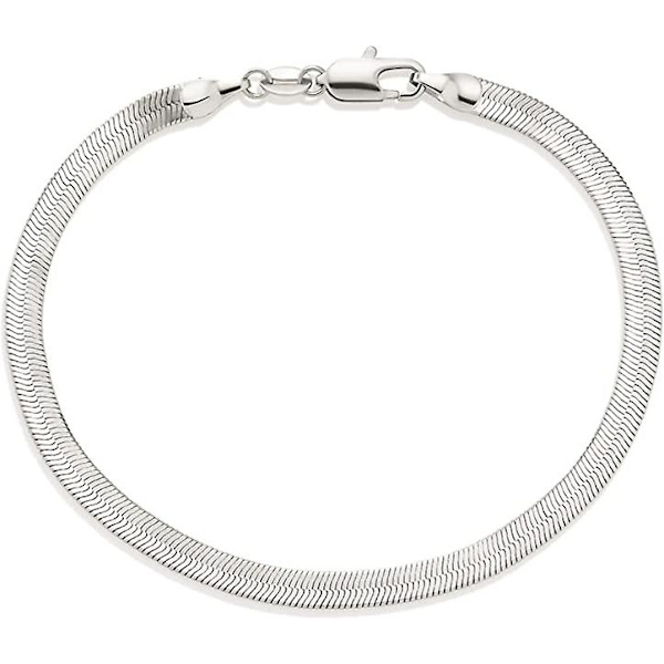 14K Guldpläterad Herringbone Kedja