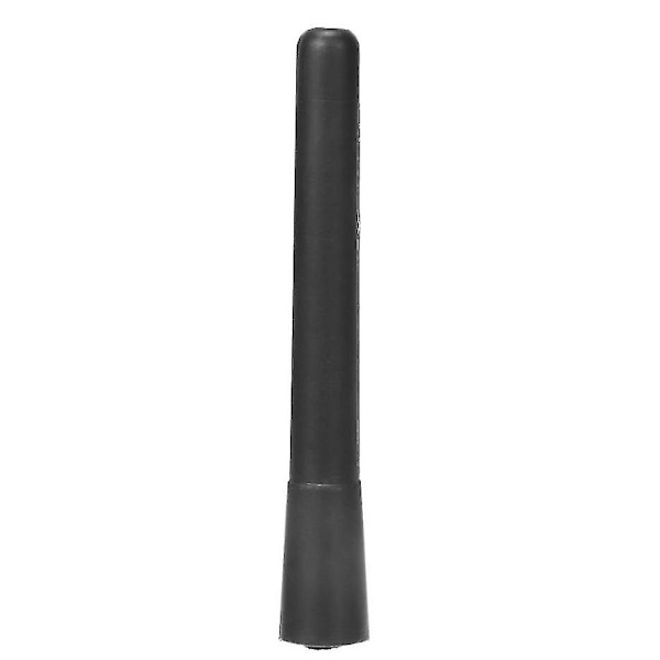 Mini bilantenn 4 tum kort kolfiberradioantenn för de flesta bilar med skruvtyp antennbas