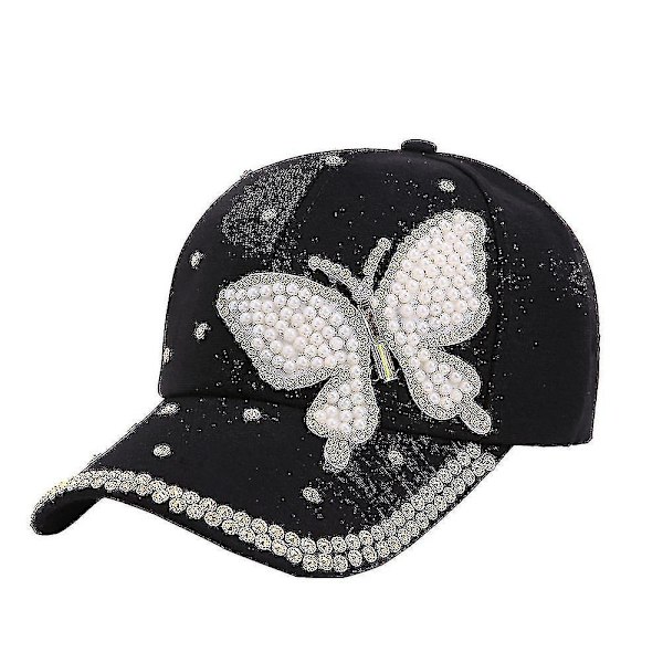 Kvinde Baseball Cap Hip Hop Justerbar Performance Curve Cap Med